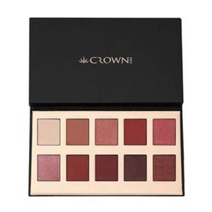 CROWN BRUSH - 10 SHADE EYESHADOW PALETTE - FUEGO